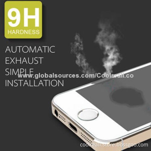 Top Quality Original 0.33mm/8-9H Premium Tempered Glass Screen Protector for iPhone 5